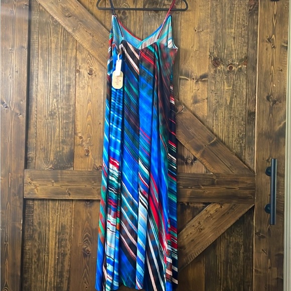 PLENTY By TRACY REESE x ANTHROPOLOGIE Printed Maxi Slip Dress - Picture 5 of 10